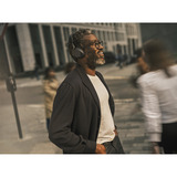 Jabra Evolve3 75, Headset schwarz, UC, USB-A Bluetooth-Adapter, Schnurloses Ladepad