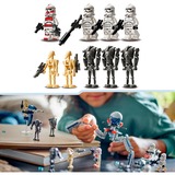 LEGO 75372 LEGO Star Wars Clone Trooper & Battle Droid Battle Pack, Konstruktionsspielzeug 