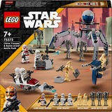 LEGO 75372 LEGO Star Wars Clone Trooper & Battle Droid Battle Pack, Konstruktionsspielzeug 