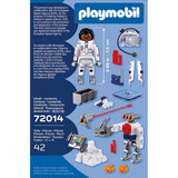 PLAYMOBIL 72014 ESA: Astronaut mit Roboter, Konstruktionsspielzeug 