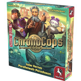 Pegasus ChronoCops - Jules Vernes Parallelwelt-Paradoxon, Brettspiel 