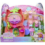 Spin Master Gabby's Dollhouse Fairylandia - Flutter Fairy Spielset, Spielgebäude 12 Teile
