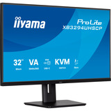 iiyama ProLite XB3294UHSCP-B1, LED-Monitor 80 cm (31.5 Zoll), schwarz (matt), UltraHD/4K, VA, HDMI, DP, USB-C, USB-Hub