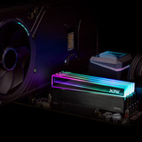 ADATA DIMM 32 GB DDR5-6400 (2x 16 GB) Dual-Kit, Arbeitsspeicher schwarz, AX5U6400C3216G-DCNKRBK, XPG NOVAKEY RGB Black, INTEL XMP, AMD EXPO