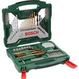 Bosch Heimwerken & Garten X-Line Titanium Bohrer- und Schrauber-Set, 70-teilig, Bohrer- & Bit-Satz grün