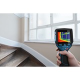 Bosch Professional Akku-Wärmebildkamera GTC 400 C Professional, 12Volt, Thermodetektor blau/schwarz, Li-Ionen-Akku 2,0Ah, L-BOXX