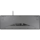 CHERRY STREAM KEYBOARD, Tastatur schwarz, IT-Layout, Cherry SX-Scherentechnologie
