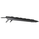CHERRY STREAM KEYBOARD, Tastatur schwarz, IT-Layout, Cherry SX-Scherentechnologie
