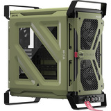 Corsair WARTHOG RS Airflow, Tower-Gehäuse olivgrün, Tempered Glass