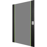 Digitus Glas-Fronttür für 19" 20HE Wandgehäuse Unique Serie, Frontpanel schwarz, 20 Höheneinheiten