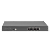 Digitus KVM Switch CAT 5 16-Port, KVM-Switch schwarz