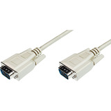 Digitus VGA-Monitor-Anschlusskabel, VGA-Stecker > VGA-Stecker	 beige, 1,8 Meter, HD DSUB 15-pin Stecker
