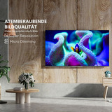 JVC LT-50VDQ6555, QLED-Fernseher 126 cm (50 Zoll), schwarz/grau, UltraHD/4K, Tripple Tuner, VIDAA