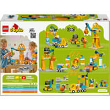 LEGO 10476 DUPLO Town Baustelle mit Baufahrzeugen - 3-in-1-Set, Konstruktionsspielzeug 