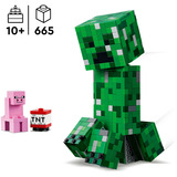 LEGO 21276 Minecraft Der Creeper, Konstruktionsspielzeug 