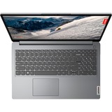 Lenovo IdeaPad 1 15AMN7 (82VG004QGE), Notebook grau, AMD Ryzen 5 7520U, AMD Radeon 610M, 8 GB LPDDR5, 512 GB (512 GB SSD), Windows 11 Home 64-Bit