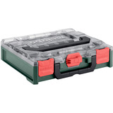 Metabo MetaboX 100 S Organizer, Werkzeugkiste grün/transparent, leer
