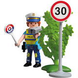PLAYMOBIL 72029 Special Plus Polizist mit Radar, Konstruktionsspielzeug 