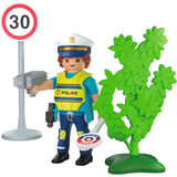 PLAYMOBIL 72029 Special Plus Polizist mit Radar, Konstruktionsspielzeug 