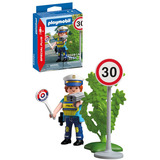 PLAYMOBIL 72029 Special Plus Polizist mit Radar, Konstruktionsspielzeug 