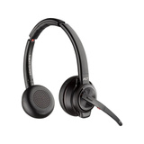 Poly Savi 8220 UC DECT, Headset schwarz, Stereo, USB-A, USB-C, Microsoft Teams