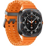 Samsung Galaxy Watch Ultra, Smartwatch titanium gray, Marine Band orange, 47 mm