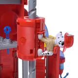 Spin Master Paw Patrol Fire Rescue - Feuerwehr-Station Spielset , Spielgebäude mit Geschoss-Abwurf, Licht- und Soundeffekten,