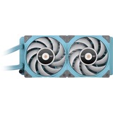 Thermaltake TOUGHLIQUID 240 ARGB Sync AIO Liquid Cooler Turquoise 240mm, Wasserkühlung türkis