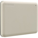 Toshiba Canvio Advance 4 TB, Externe Festplatte beige, Micro-USB-B 3.2 Gen 1 (5 Gbit/s)