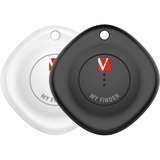 Verbatim My Finder, Ortungstracker schwarz/weiß, Bluetooth, NFC