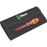 Wera Kraftform Kompakt VDE 17 extra slim 1 Tool Finder, 17-teilig, Schraubendreher rot/gelb, inkl. 2 Steckgriffe, VDE-Wechselklingen, Zange