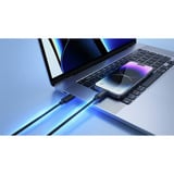 Ansmann USB Typ-C zu Typ-C Daten und Ladekabel schwarz, 1,2 Meter, Laden mit bis zu 60 Watt