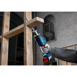 Bosch Akku-Säbelsäge GSA 18V-24 Professional solo, 18Volt blau/schwarz, ohne Akku und Ladegerät, in L-BOXX