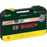 Bosch Heimwerken & Garten V-Line Bohrer- /Schrauber-Set, 103-teilig, Bohrer- & Bit-Satz grün