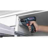 Bosch Professional Akku-Bohrschrauber GSR 12V-15 Professional, 12Volt blau/schwarz, 2x Li-Ionen Akku 4,0Ah, 39 Bits & Bohrer