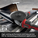 EINHELL Trennscheibe dünn, Ø 115 x 1,0mm, 5 Stück für Winkelschleifer