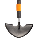 Fiskars QuikFit Halbmond-Rasenkantenstecher schwarz, Breite 19,5cm
