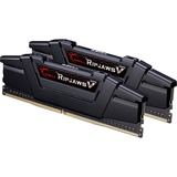 G.Skill DIMM 32 GB DDR4-4000 (2x 16 GB) Dual-Kit, Arbeitsspeicher schwarz, F4-4000C18D-32GVK, Ripjaws V, INTEL XMP