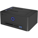 ICY BOX IB-1233CL-CR, Dockingstation schwarz