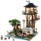 Lumibricks Aussichtspunkt Campingplatz, Konstruktionsspielzeug 