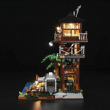 Lumibricks Aussichtspunkt Campingplatz, Konstruktionsspielzeug 