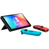 Nintendo Switch (OLED-Modell), Spielkonsole neon-rot/neon-blau