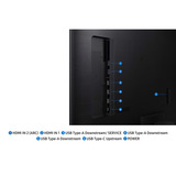 Samsung Smart AI Monitor S43FM700UU, LED-Monitor 108 cm (43 Zoll), schwarz, UltraHD/4K, VA, HDR, Fernbedienung, Lautsprecher