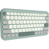ASUS Marshmallow KW100, Tastatur hellgrün/grau, DE-Layout, Scherenmechanik