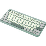 ASUS Marshmallow KW100, Tastatur hellgrün/grau, DE-Layout, Scherenmechanik