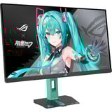 ASUS ROG Strix XG27ACMEG-G Hatsune Miku Edition, Gaming-Monitor 68.6 cm (27 Zoll), schwarz/türkis, QHD, Fast-IPS, HDMI, DP, 260Hz Panel