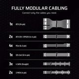 Corsair RM1000x (2024) Generalüberholt, PC-Netzteil schwarz, 1x 12+4 Pin High Power GPU, 4x PCIe, Kabel-Management, 1000 Watt