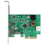  DeLOCK PCIe x4>1x extern USB-C 3.2 Gen 2 + USB-A 3.2 Gen 2, USB-Controller 