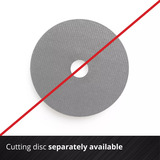 EINHELL Power X-Change Akku-Winkelschleifer TE-AG 18/125-2 Li - Solo, 18Volt rot/schwarz, ohne Akku und Ladegerät