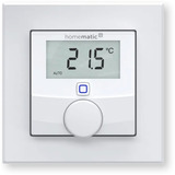 Homematic IP Wandthermostat mit Luftfeuchtigkeitssensor (HmIP-WTH-3) weiß